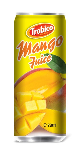 657 Trobico Mango juice alu can 250ml